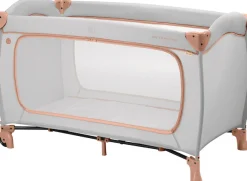 Hauck Baby-Reisebett »Sleep N Play Go Plus, Dusty Cork« mit integrierten Rädern; Vorderausstieg