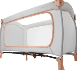 Hauck Baby-Reisebett »Sleep N Play Go Plus, Dusty Cork« mit integrierten Rädern; Vorderausstieg