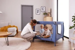 Hauck Baby-Reisebett »Sleep N Play SQ, Set dark blue« inklusive Schaumstoff-Matratze