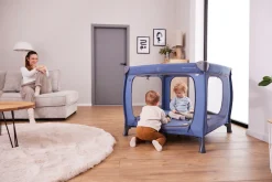 Hauck Baby-Reisebett »Sleep N Play SQ, Set dark blue« inklusive Schaumstoff-Matratze