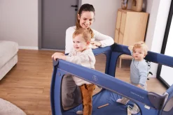 Hauck Baby-Reisebett »Sleep N Play SQ, Set dark blue« inklusive Schaumstoff-Matratze