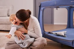 Hauck Baby-Reisebett »Sleep N Play SQ, Set dark blue« inklusive Schaumstoff-Matratze