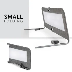 Hauck Bettschutzgitter »Sleep N Safe Plus XL - melange grey«