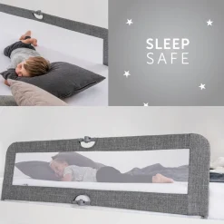Hauck Bettschutzgitter »Sleep N Safe Plus XL - melange grey«