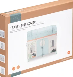 Hauck Bettzelt »Travel Bed Cover, Plants« Ergänzung für hauck Reisebetten (120 x 60 cm) mit seitlicher Öffnung