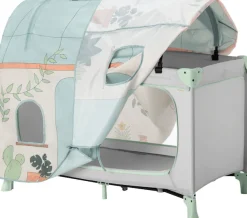 Hauck Bettzelt »Travel Bed Cover, Plants« Ergänzung für hauck Reisebetten (120 x 60 cm) mit seitlicher Öffnung