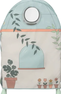 Hauck Bettzelt »Travel Bed Cover, Plants« Ergänzung für hauck Reisebetten (120 x 60 cm) mit seitlicher Öffnung