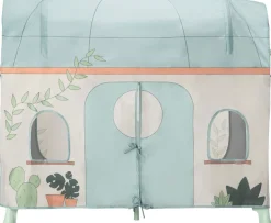 Hauck Bettzelt »Travel Bed Cover, Plants« Ergänzung für hauck Reisebetten (120 x 60 cm) mit seitlicher Öffnung