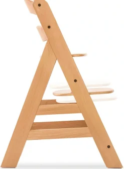 Hauck Hochstuhl »Alpha Newborn Pre, Nature Grey« () mit Newborn Aufsatz