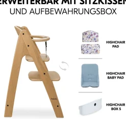 Hauck Hochstuhl »Arketa, oak« ()