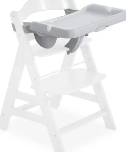 Hauck Hochstuhltablett »Alpha Tray Tischaufsatz, grey« für Hochstühle Alpha+ und Beta+