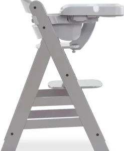 Hauck Hochstuhltablett »Alpha Tray Tischaufsatz, grey« für Hochstühle Alpha+ und Beta+