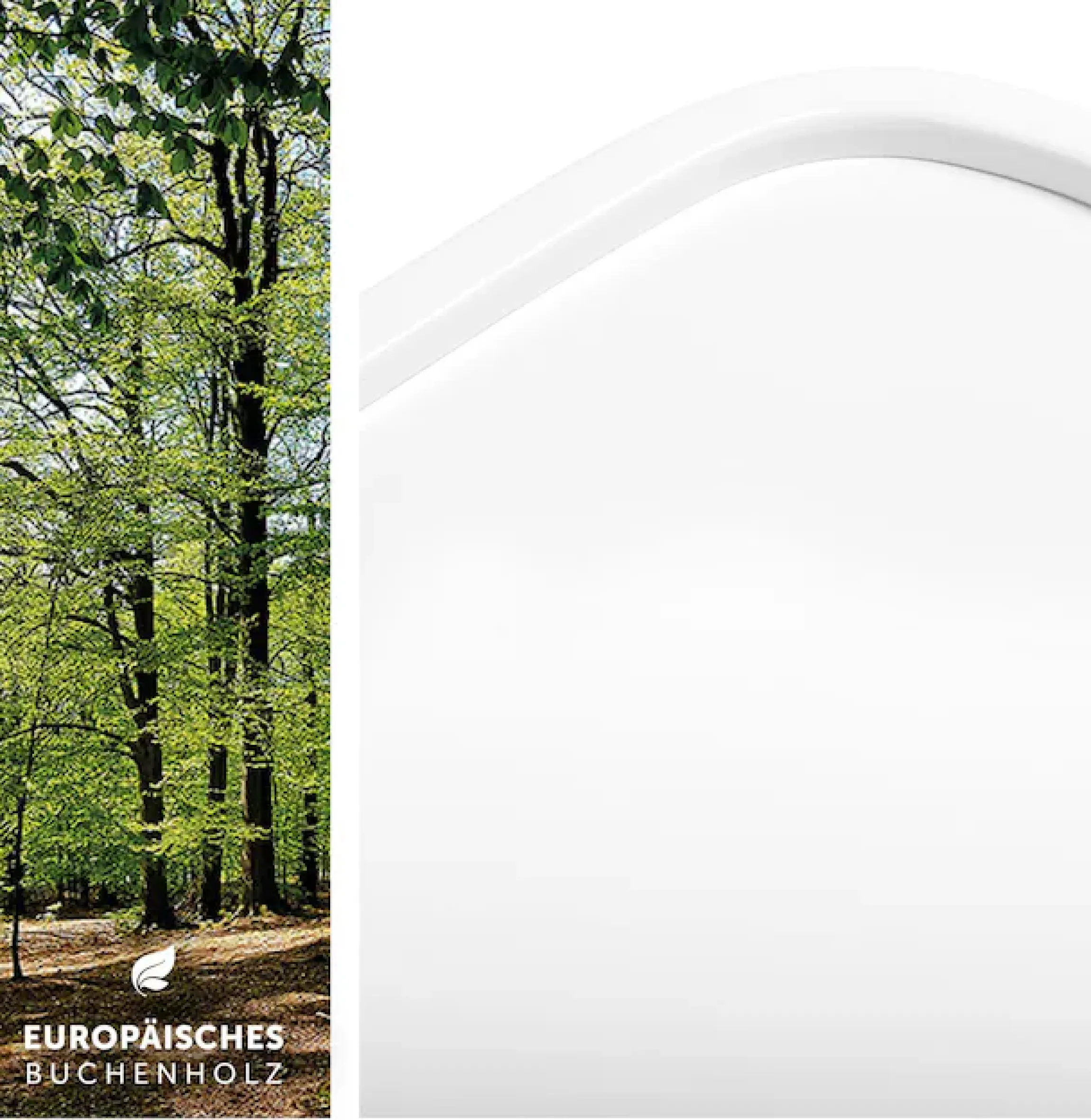 Hauck Hochstuhltablett »Alpha Wooden Tray Essbrett, white« für Hochstühle Alpha+ und Alpha+ Select