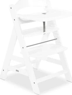 Hauck Hochstuhltablett »Alpha Wooden Tray Essbrett, white« für Hochstühle Alpha+ und Alpha+ Select