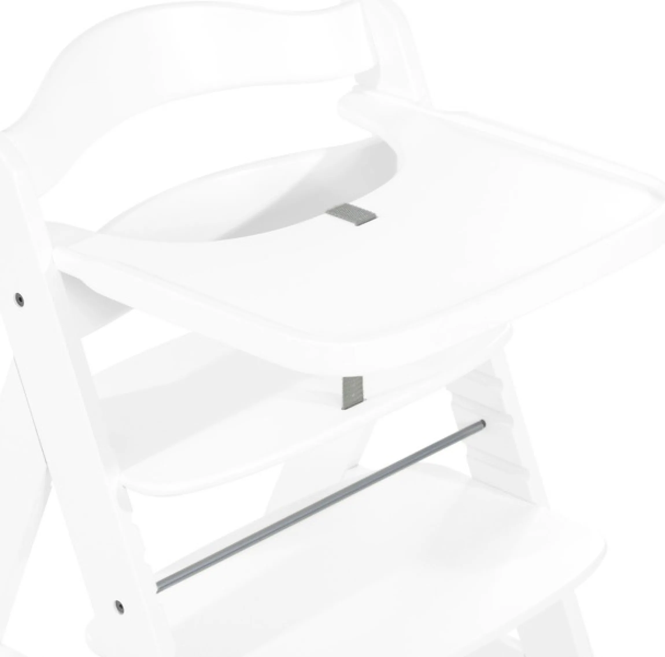 Hauck Hochstuhltablett »Alpha Wooden Tray Essbrett, white« für Hochstühle Alpha+ und Alpha+ Select