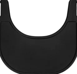 Hauck Hochstuhltablett »Alpha Click Tray, Black« aus recyceltem Material