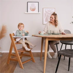 Hauck Hochstuhltablett »Alpha Click Tray, Black« aus recyceltem Material