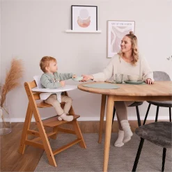 Hauck Hochstuhltablett »Alpha Click Tray, Black« aus recyceltem Material