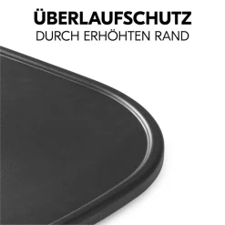 Hauck Hochstuhltablett »Alpha Click Tray, Black« aus recyceltem Material
