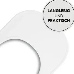 Hauck Hochstuhltablett »Arketa Click Tray, White« aus recyceltem Material