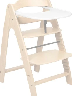 Hauck Hochstuhltablett »Arketa Click Tray, White« aus recyceltem Material