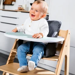 Hauck Hochstuhltablett »Arketa Click Tray, White« aus recyceltem Material