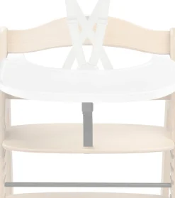 Hauck Hochstuhltablett »Arketa Click Tray, White« aus recyceltem Material