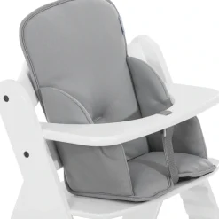 Hauck Sitzverkleinerer »Alpha Cosy Comfort, stretch grey« für den ALPHA+ Holzhochstuhl