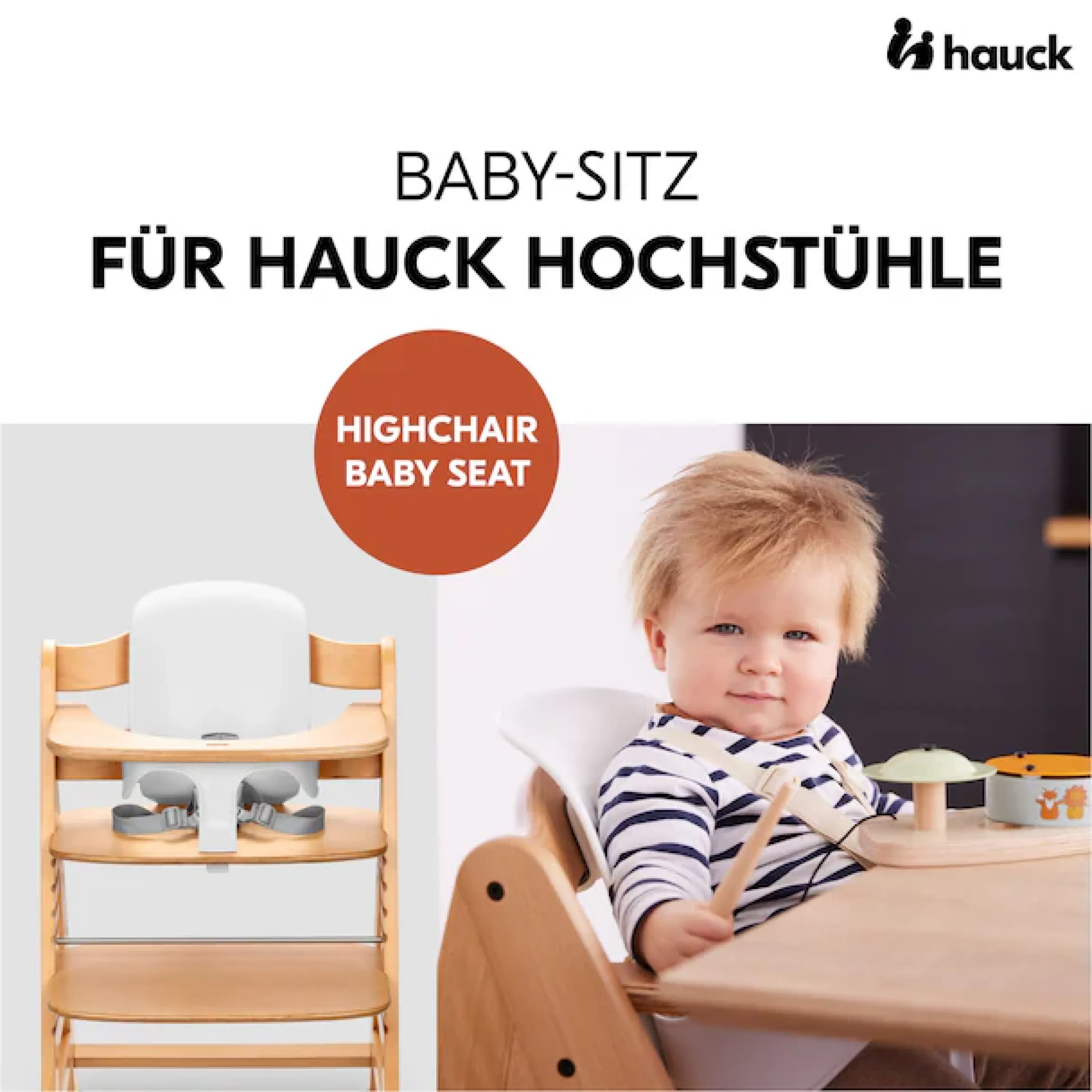Hauck Sitzverkleinerer »Babysitz« für Hochstuhl »Alpha+«, »Beta+« und »Arketa«