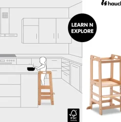 Hauck Stehhilfe »Lernturm Learn N Explore, Natural« ()