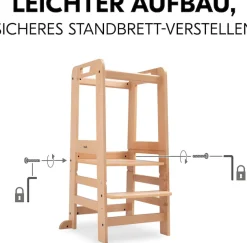 Hauck Stehhilfe »Lernturm Learn N Explore, Natural« ()