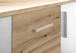 HBZ Kommode »BC-Drift-2, Sideboard Stellmaß 120x84x35 cm« 1 Stk. tlg. Sideboard mit 2 Türen, 4 Schubkästen, 2 Einlegeböden