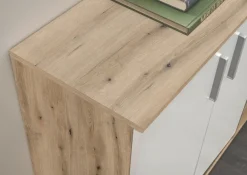 HBZ Kommode »BC-Drift-2, Sideboard Stellmaß BxHxT 160x84x35 cm« 1 Stk. tlg. Sideboard mit 3 Türen und 4 Schubkästen, 2 Einlegeböden