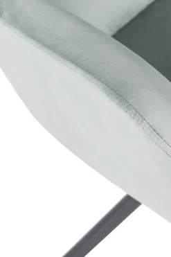 HELA Armlehnstuhl »PARMA« (Set) 2 Stk.2er Pack, 360° drehbar, 4-Fuß, Kissenoptik, Samtvelour, Armlehnen