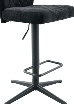 HELA Barhocker »BABSI« Set, 2 Stk. tlg. 360° drehbar, höhenverstellbar mit Gasdruckfeder, Sternfuß