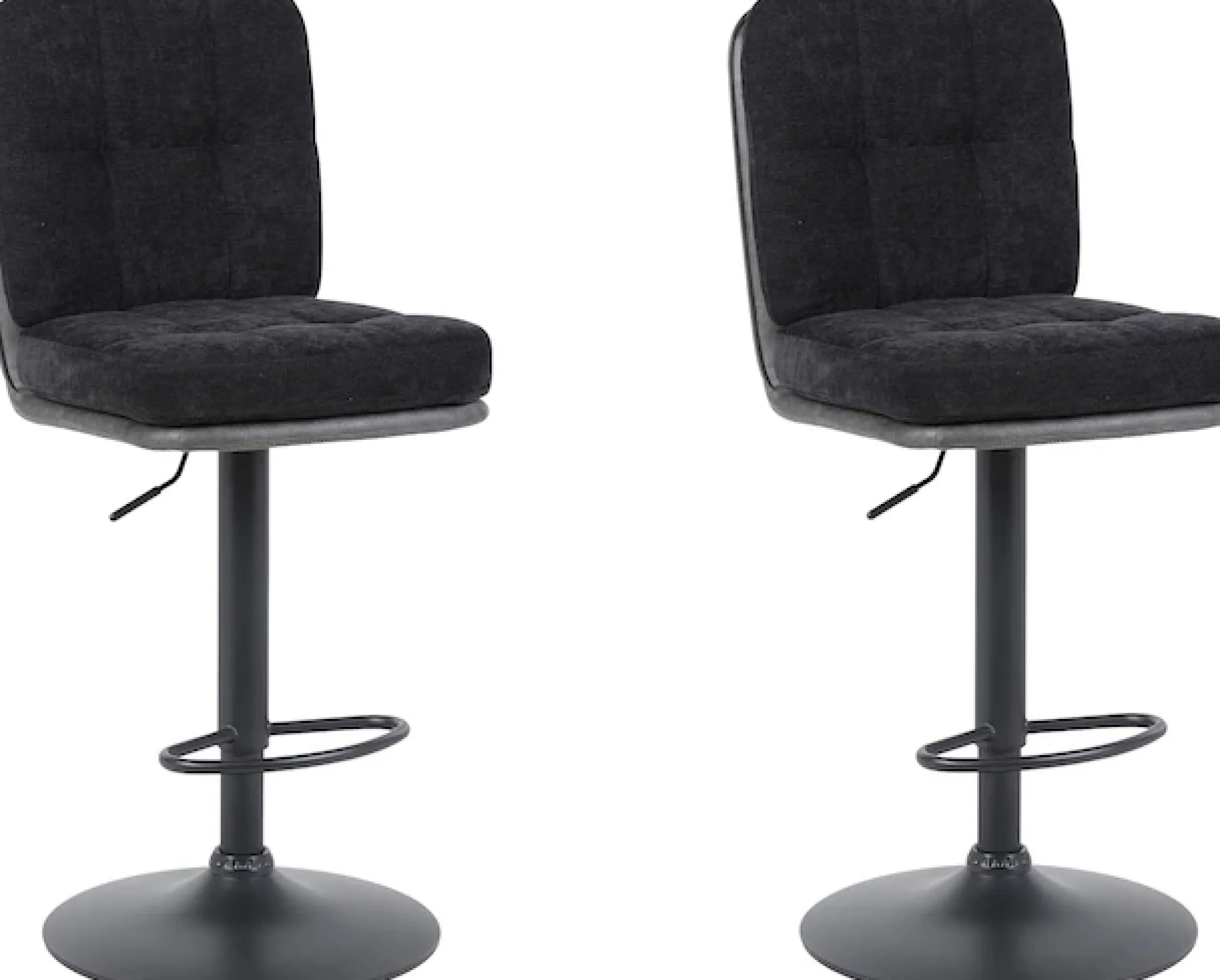 HELA Barhocker »VILA« Set, 2 Stk. tlg. 360° drehbar, höhenverstellbar, Materialkombi