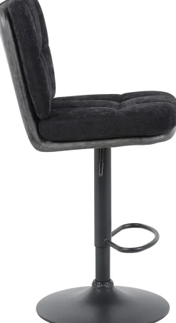 HELA Barhocker »VILA« Set, 2 Stk. tlg. 360° drehbar, höhenverstellbar, Materialkombi