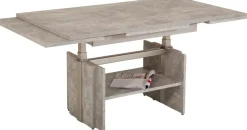 HELA Couchtisch »Funktionscouchtisch Henner« höhenverstellbar und ausziehbar
