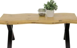 HELA Couchtisch »GERD« Baumkantenoptik, Breite 110 cm