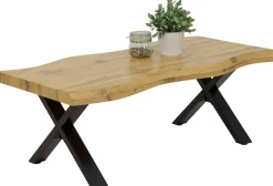 HELA Couchtisch »GERD« Baumkantenoptik, Breite 110 cm