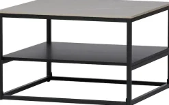 HELA Couchtisch »HUGO« 1 Stk. tlg. Couchtisch; quadratisch; Sintered Stone; Ablageboden