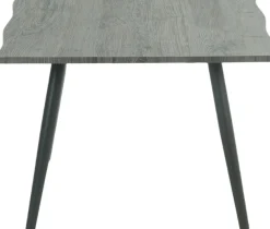 HELA Couchtisch »ZÜRICH« Baumkantenoptik,Vierfuß,quadratisch,60 x 60 cm