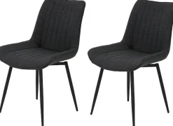 HELA Drehstuhl »Vierfußstuhl BERGEN« (Set) 2 Stk.Esszimmerstuhl, XL-Sitzbreite, 360° drehbar