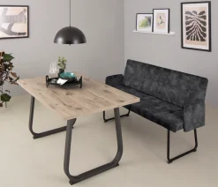 HELA Essbank »JANINA« Vintage Optik, Breite 140 cm