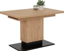 HELA Essgruppe »BERKEL« 4 Stk. tlg. Synchronauszug;Säulentisch;beidseitig montierbar;Schwinger