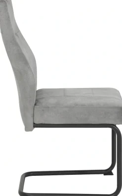 HELA Essgruppe »EMS Tisch 140-180x90 cm ausziehbar, Esstisch inkl. 4 Stühle« Set, 5tlg. Set, Esstisch plus 4 Esszimmerstühle, 5 Stk. tlg. Ausziehtisch Freischwinger, Stuhl mit Federkern, Bestseller