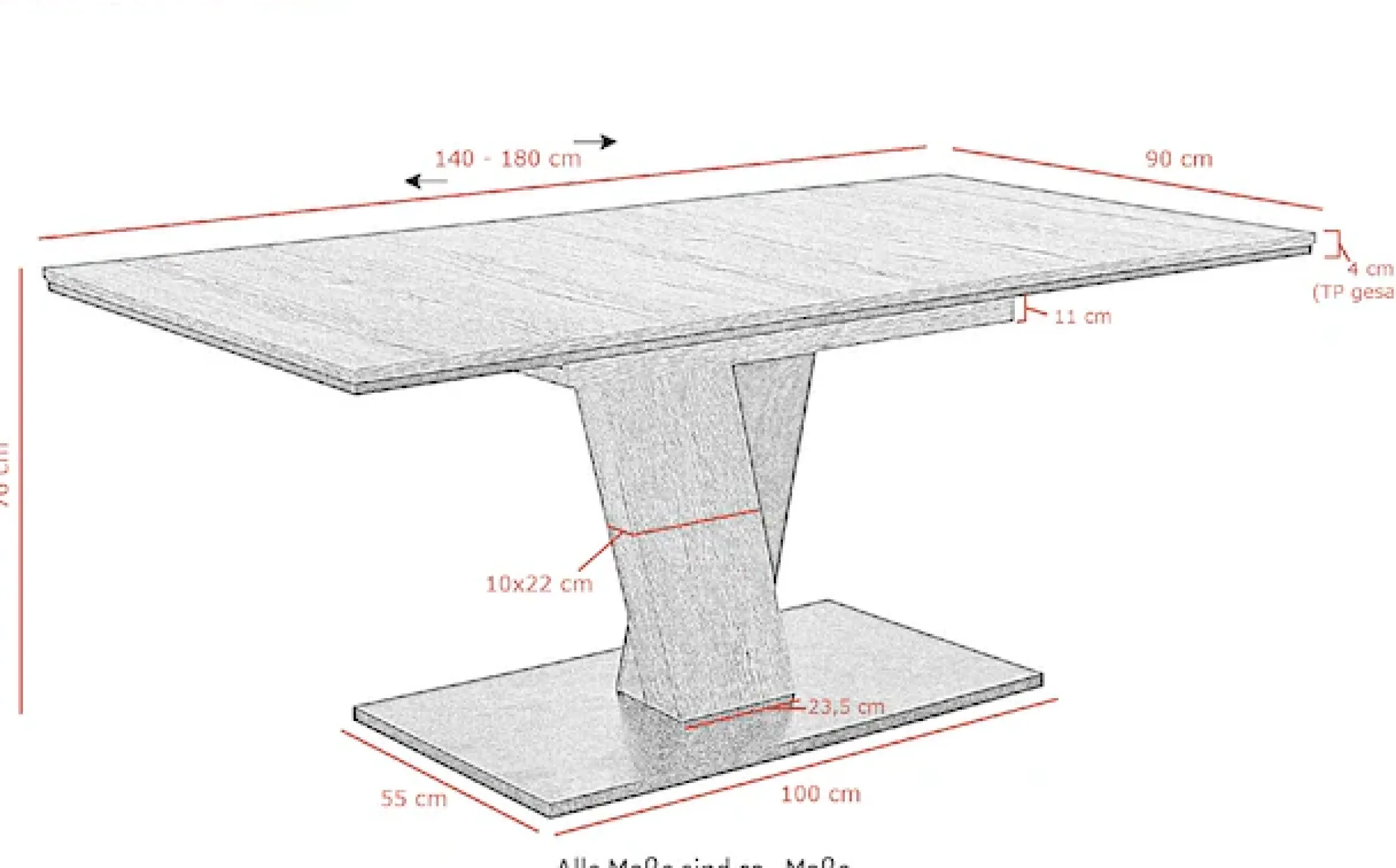 HELA Essgruppe »EMS Tisch 140-180x90 cm ausziehbar, Esstisch inkl. 4 Stühle« Set, 5tlg. Set, Esstisch plus 4 Esszimmerstühle, 5 Stk. tlg. Ausziehtisch Freischwinger, Stuhl mit Federkern, Bestseller