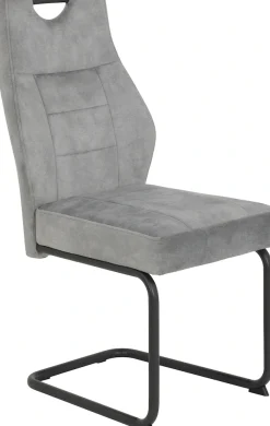 HELA Essgruppe »EMS Tisch 140-180x90 cm ausziehbar, Esstisch inkl. 4 Stühle« Set, 5tlg. Set, Esstisch plus 4 Esszimmerstühle, 5 Stk. tlg. Ausziehtisch Freischwinger, Stuhl mit Federkern, Bestseller