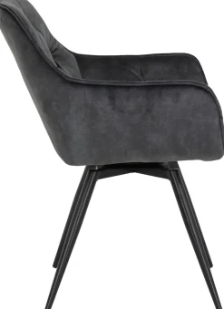 HELA Essgruppe »HAVEL« 7 Stk. tlg. Tisch 140-180x90 cm, Synchronauszug, Stuhl 360° drehbar, Armlehnen