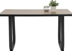HELA Essgruppe »RUHR« 4 Stk. tlg. Kufentisch 140x90 cm, Schwingstuhl und Bank mit Federkorb, Komfortsitz